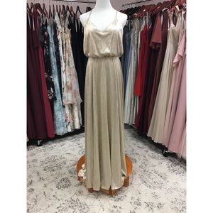 Hayley Paige Occasions 5953 gold/ cashmere size 10